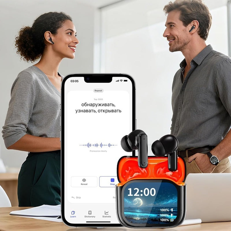 AI Translation Multimedia Earbuds